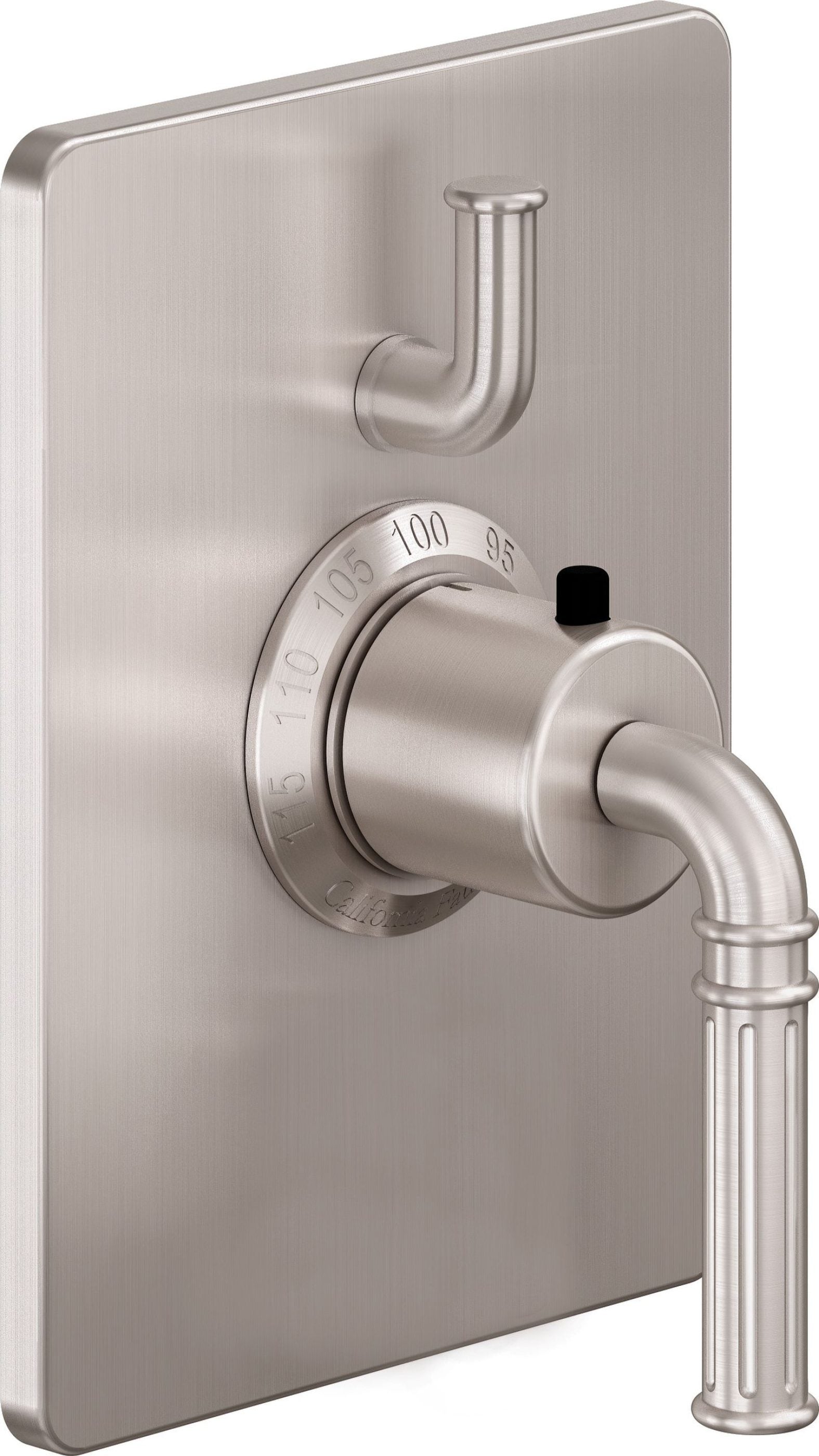 California Faucets - TO-THC1L-C1-SN - StyleTherm® Trim Only with Single Volume Control - Satin Nickel  - Trousdale