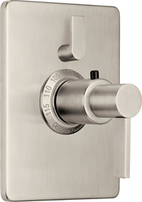 California Faucets - TO-THC1L-E3-SN - StyleTherm® Trim Only with Single Volume Control - Satin Nickel  - Bel Canto