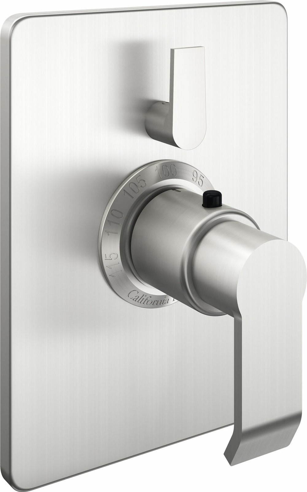 California Faucets - TO-THC1L-E5-SN - StyleTherm® Trim Only with Single Volume Control - Satin Nickel  - Libretto