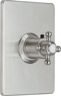 California Faucets - TO-THCN-47-SN - StyleTherm® 3/4" Thermostatic Trim Only - Satin Nickel  - Monterey