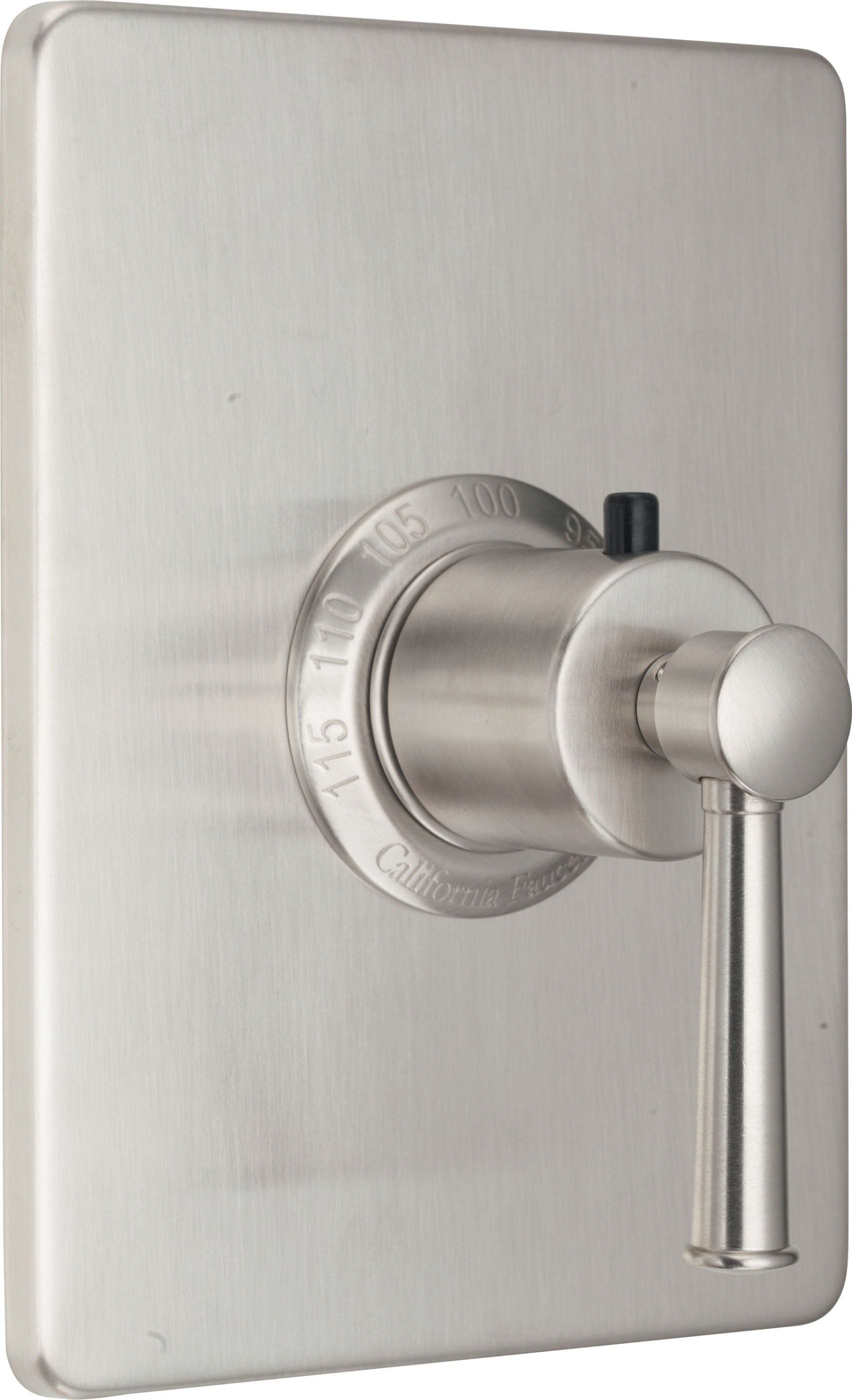 California Faucets - TO-THCN-48-SN - StyleTherm® 3/4" Thermostatic Trim Only - Satin Nickel  - Miramar