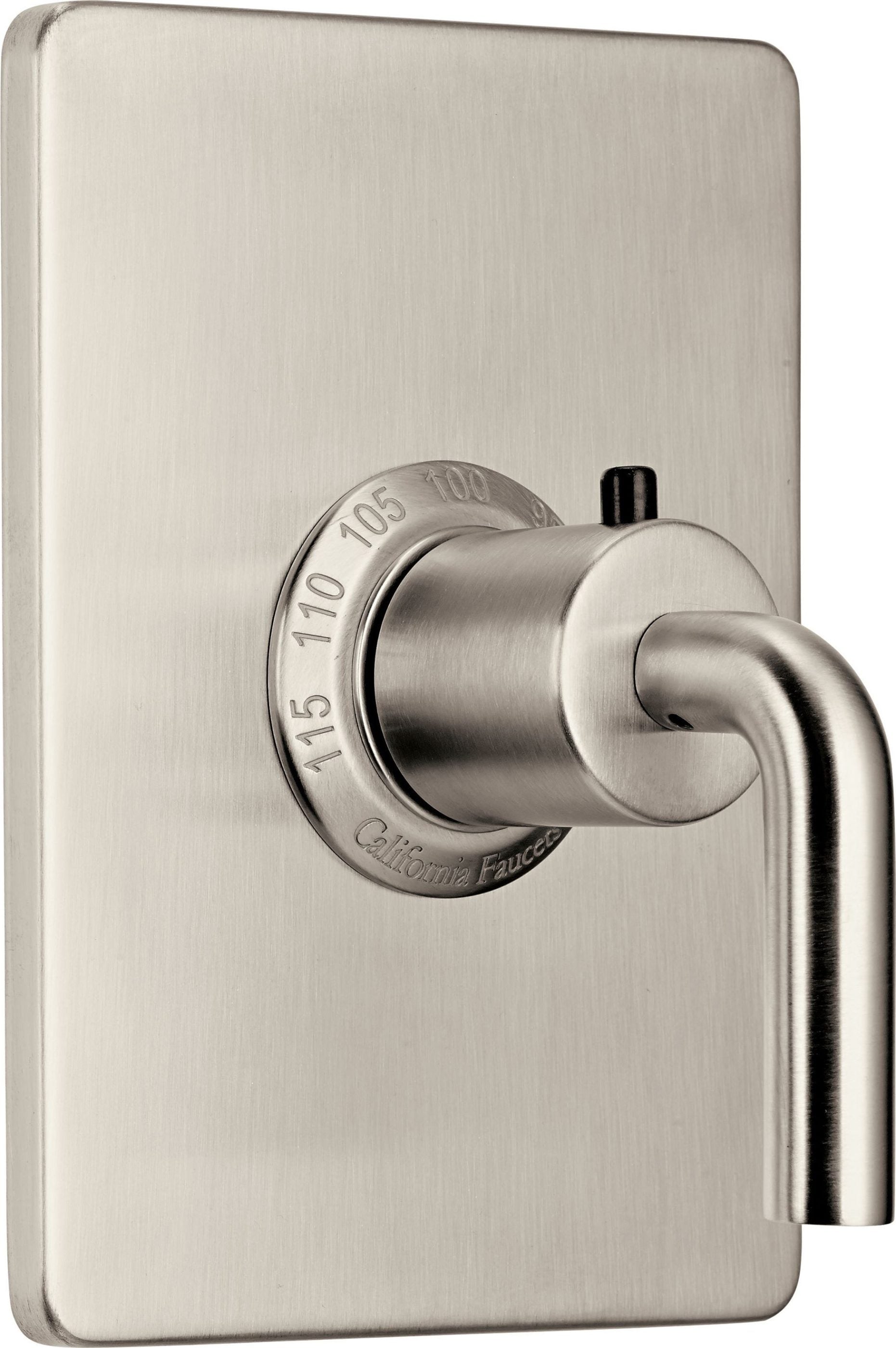 California Faucets - TO-THCN-74-SN - StyleTherm® 3/4" Thermostatic Trim Only - Satin Nickel  - Tamalpais
