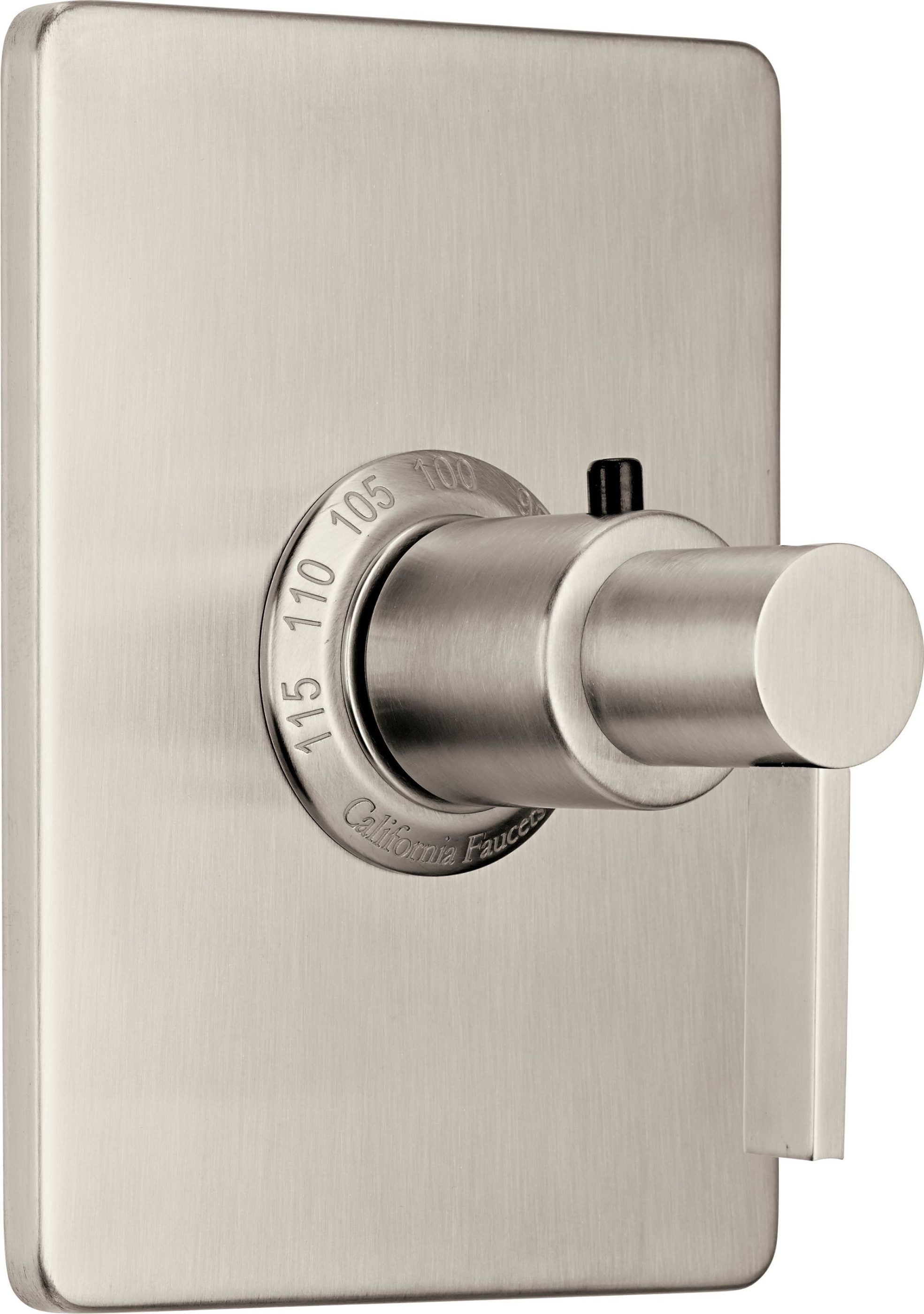 California Faucets - TO-THCN-E3-SN - StyleTherm® 3/4” Thermostatic Trim Only - Satin Nickel  - Bel Canto