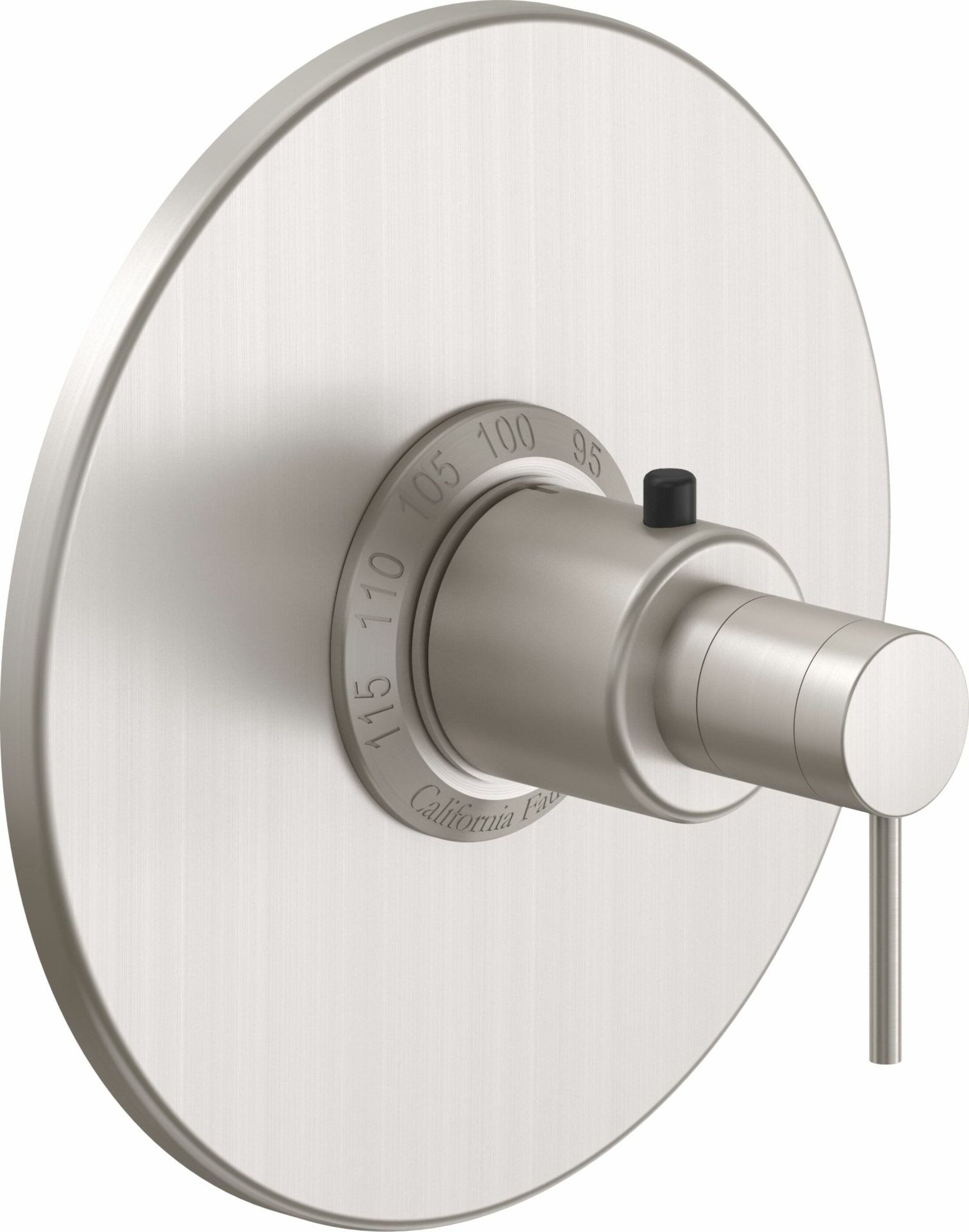 California Faucets - TO-THN-52-SN - StyleTherm® 3/4" Thermostatic Trim Only - Satin Nickel  - D Street