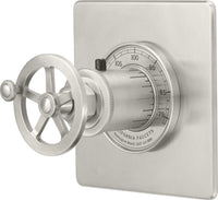 California Faucets - TO-THQN-85W-SN - StyleTherm® 3/4” Thermostatic Trim Only - Satin Nickel  - Steampunk Bay