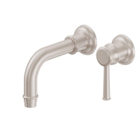 California Faucets - TO-V4801-7-SN - Single Handle Lavatory Wall Faucet Trim Only - Satin Nickel  - Miramar