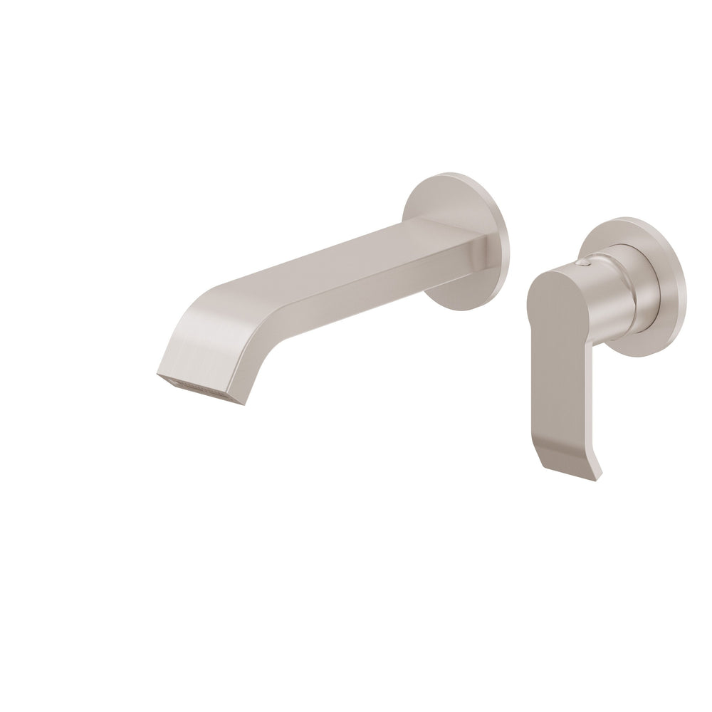 California Faucets - TO-VE501-7-SN - Single Handle Lavatory Wall Faucet Trim Only - Satin Nickel  - Libretto