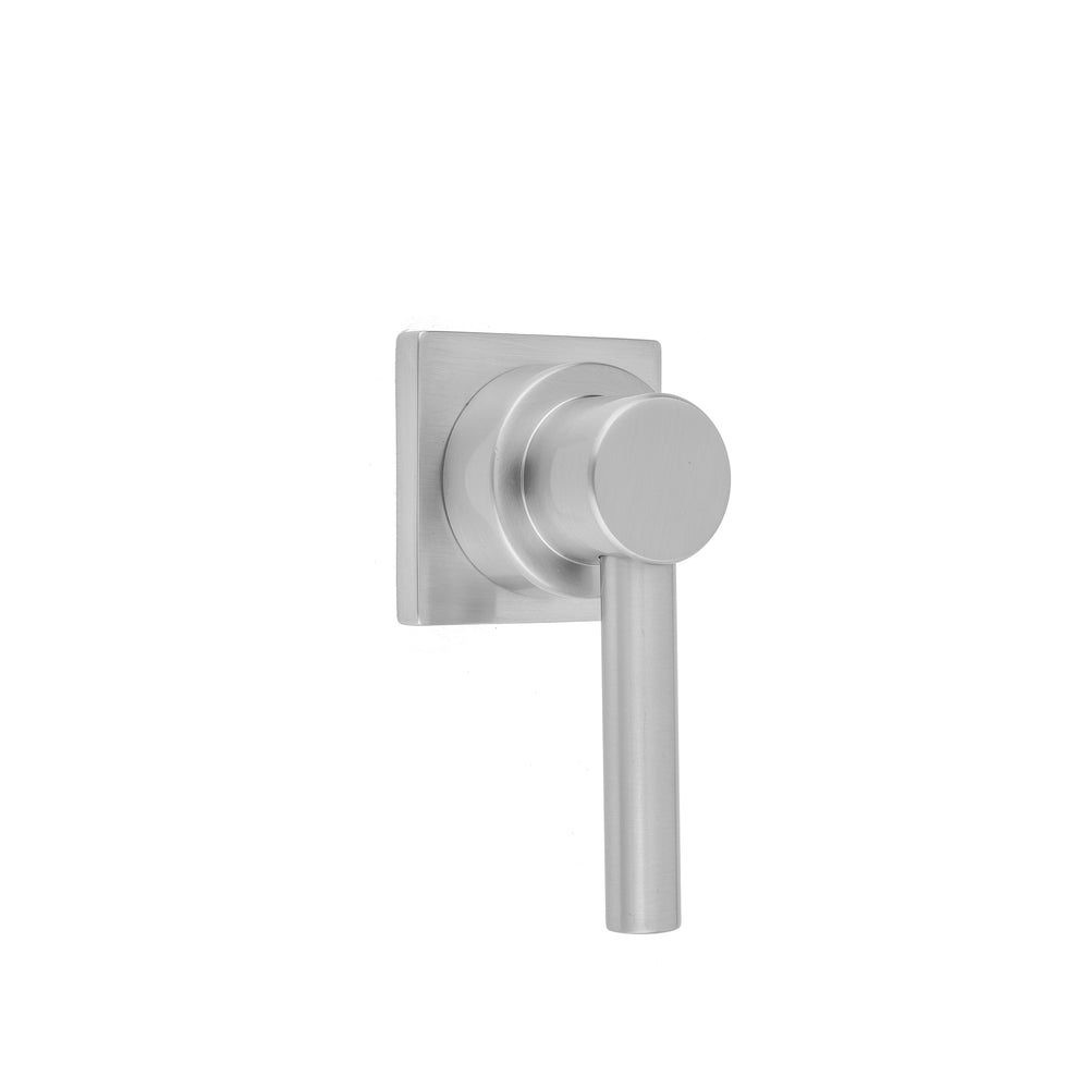 Contempo Lever with Square Escutcheon Trim for Exacto Volume Controls and Diverters (J-VC34 / J-VC12 / J-20682 / J-20686 / J-20687 / J-20688 / J-20689) in Multiple Finishes