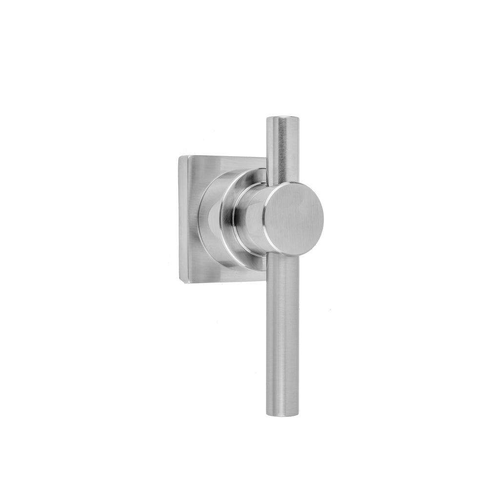 Contempo Peg Lever with Square Escutcheon Trim for Exacto Volume Controls and Diverters (J-VC34 / J-VC12 / J-20682 / J-20686 / J-20687 / J-20688 / J-20689) in Multiple Finishes