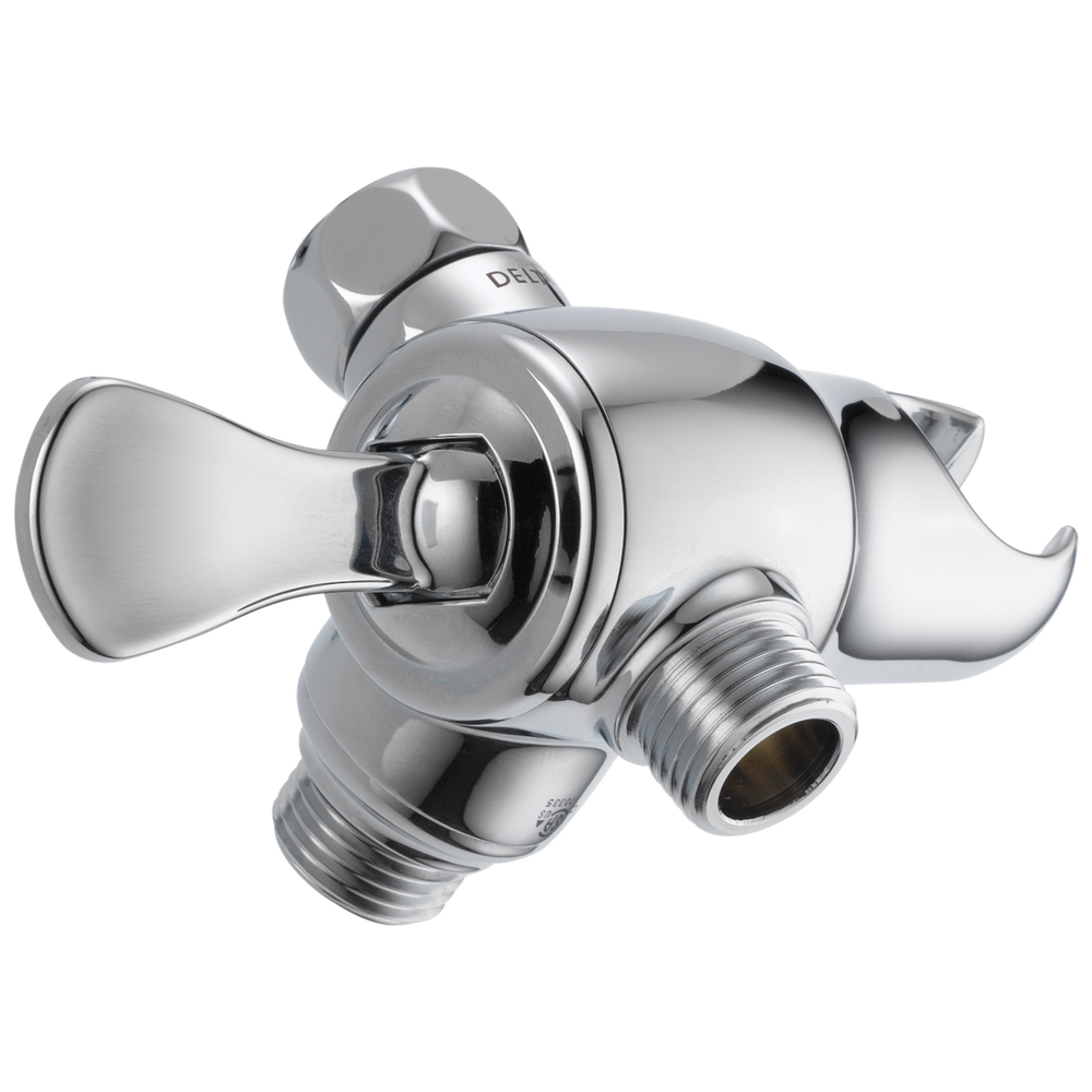Delta Universal Showering Components: 3-Way Shower Arm Diverter with Hand Shower Mount