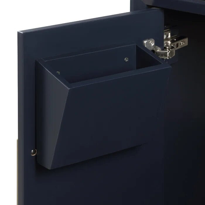 Gracie 48" Bathroom Vanity, Blue with Carrara Marble top