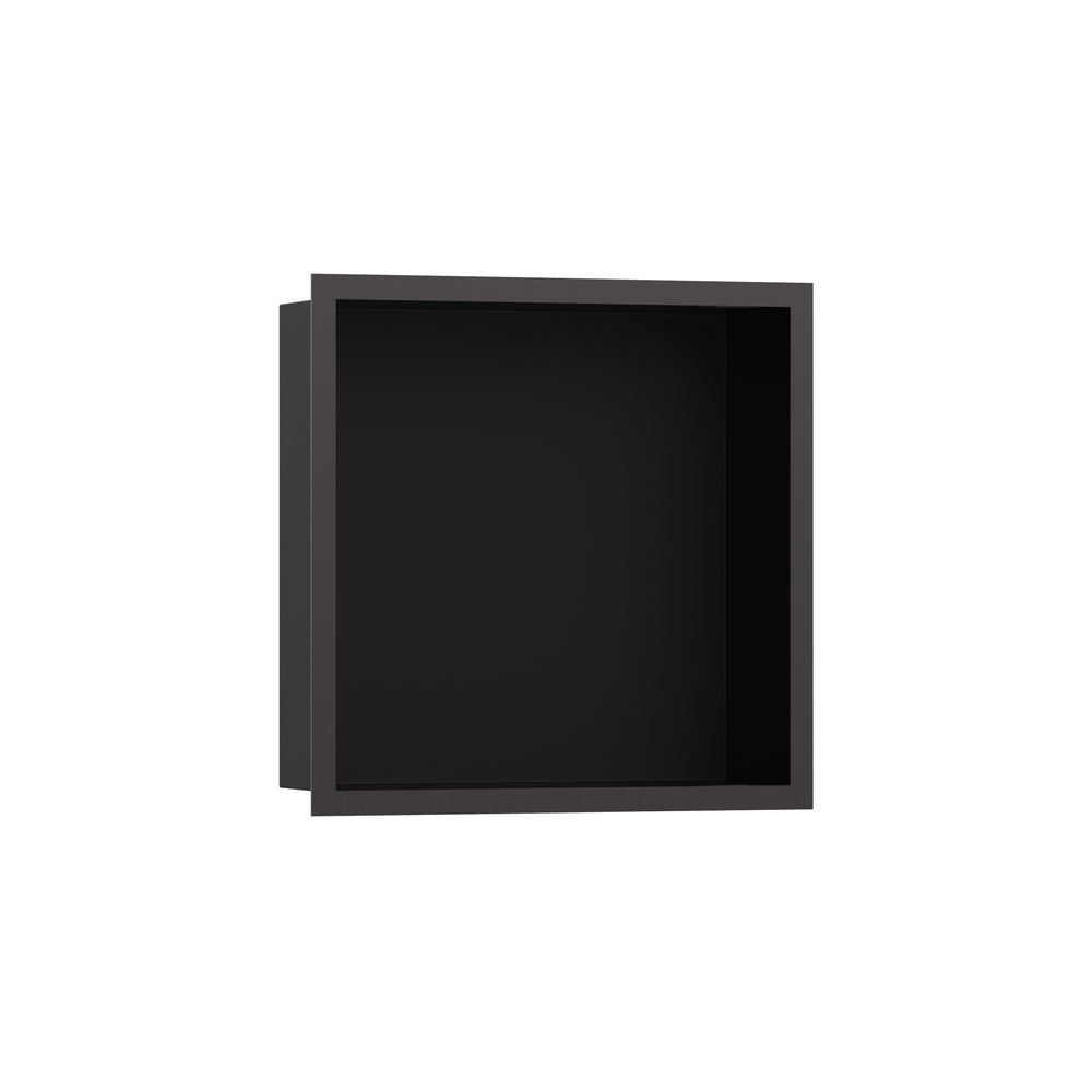 Wall Niche Matte Black with Design Frame 12"x 12"x 4" in Multiple Finishes