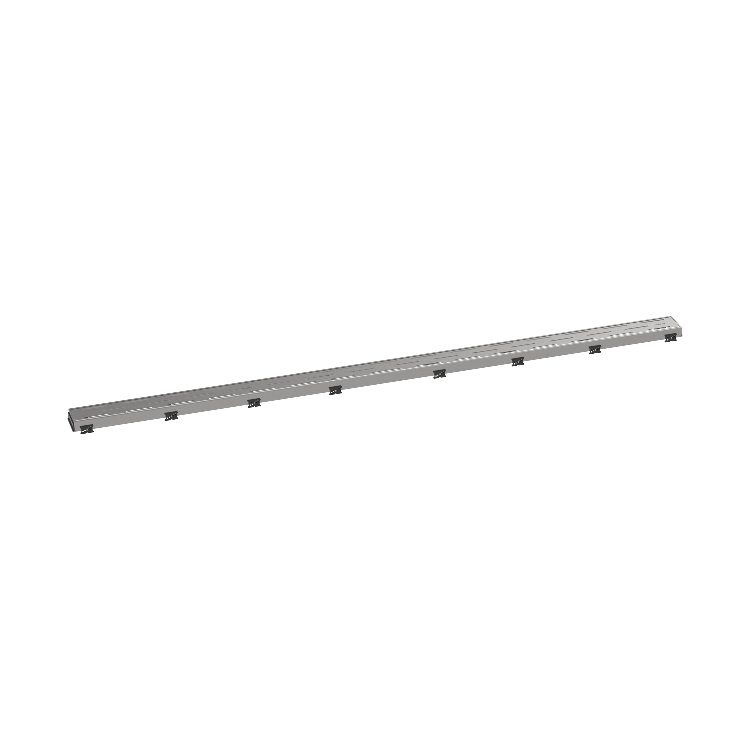 Trim Classic for 59 1/8" Rough with Height Adjustable Frame in Brushed Stainless Steel Finish