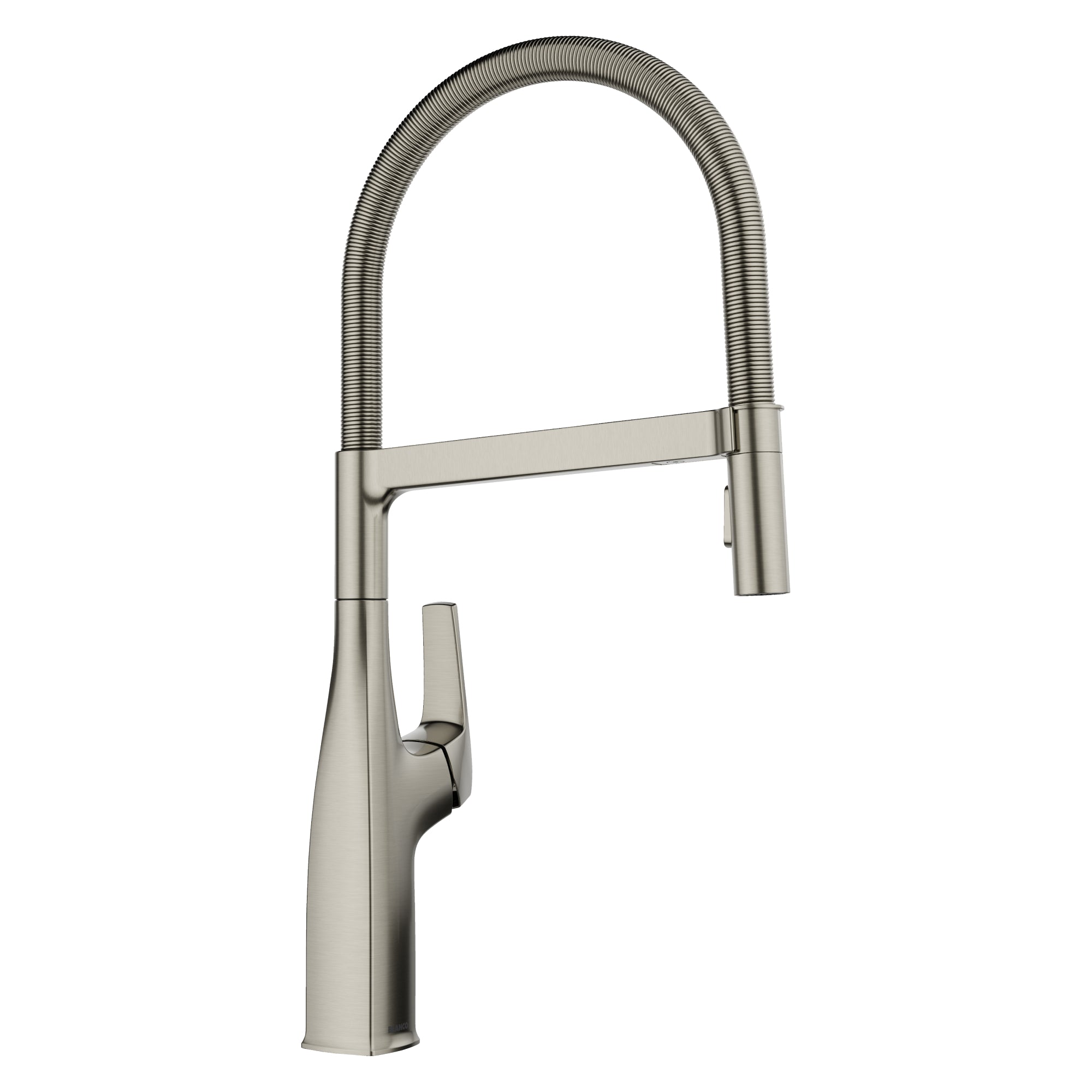 Blanco - 443248 - Rivana Semi-Pro Pull-Down Dual-Spray Kitchen Faucet - Satin Platinum