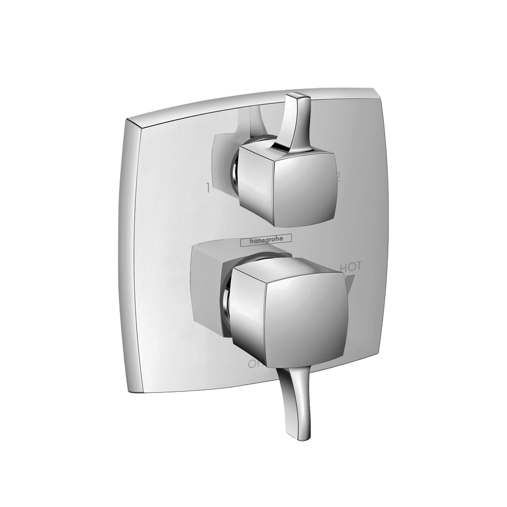 Pressure Balance Trim Classic Square with Diverter in Multiple Finishes