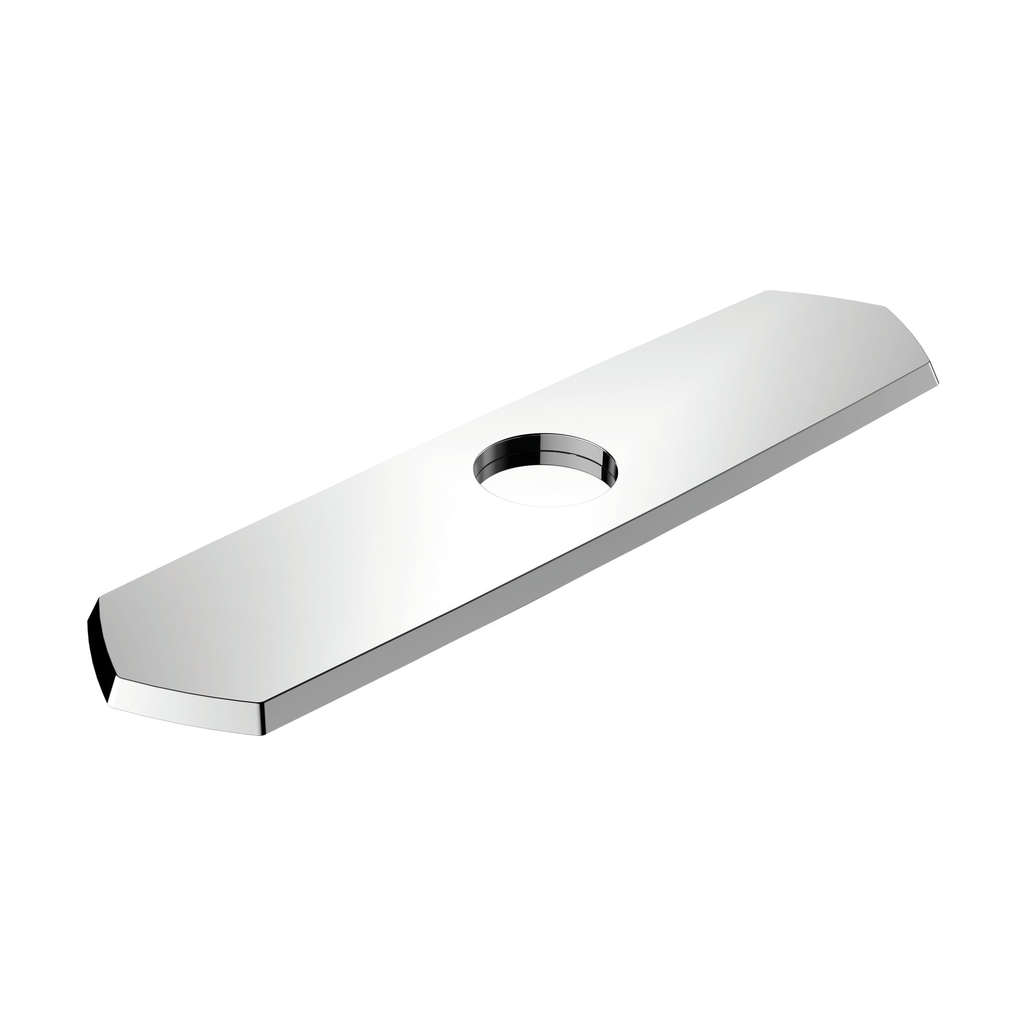 Base Plate for Single-Hole Kitchen Faucets, 10" in Multiple Finishes