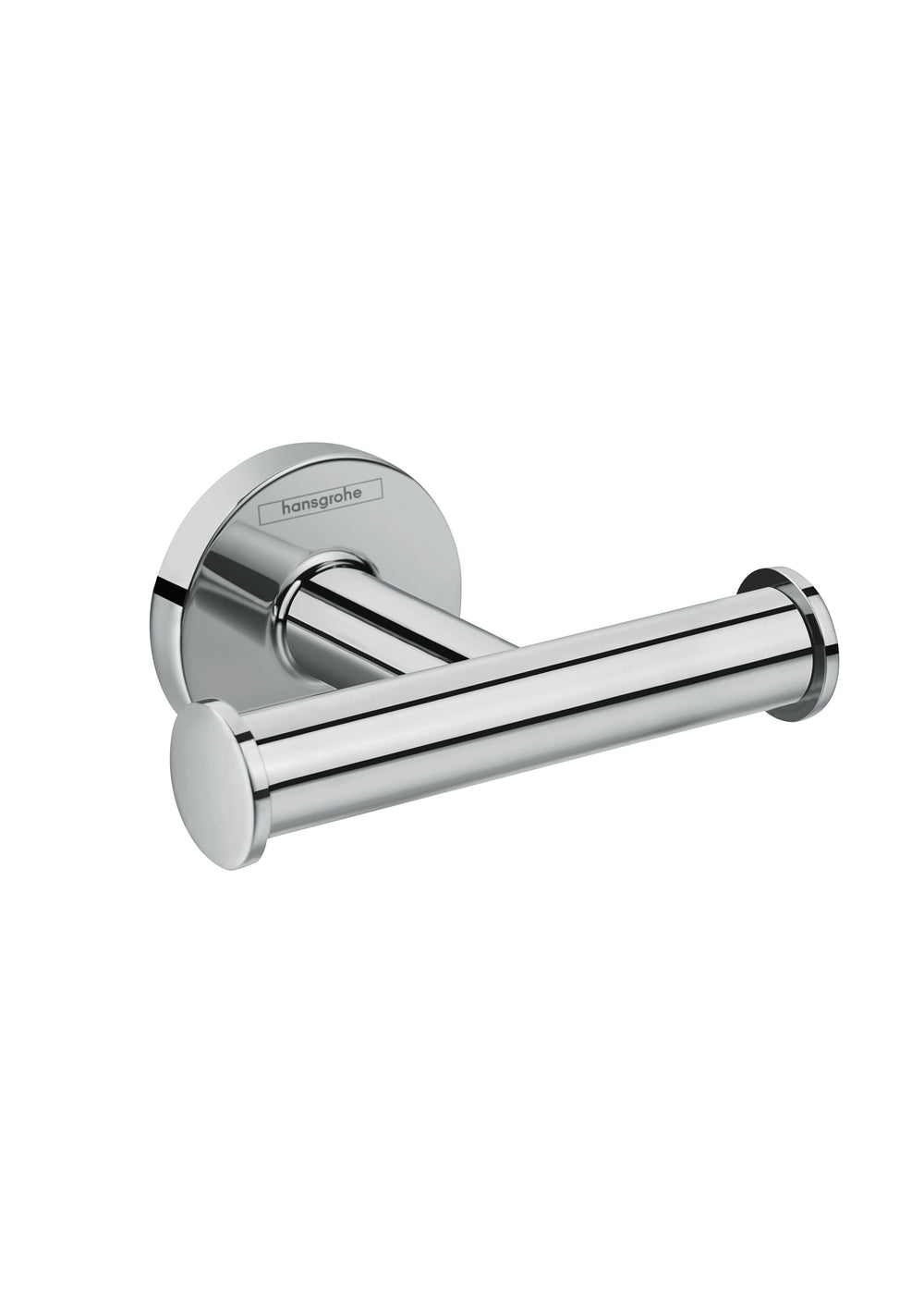 Dual Towel Hook in Chrome Finish