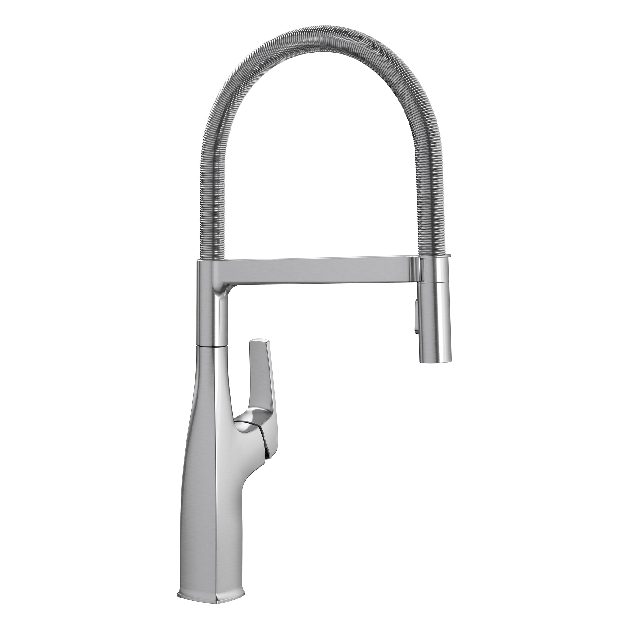 Blanco - 442676 - Rivana Semi-Pro Pull-Down Dual-Spray Kitchen Faucet - PVD Steel