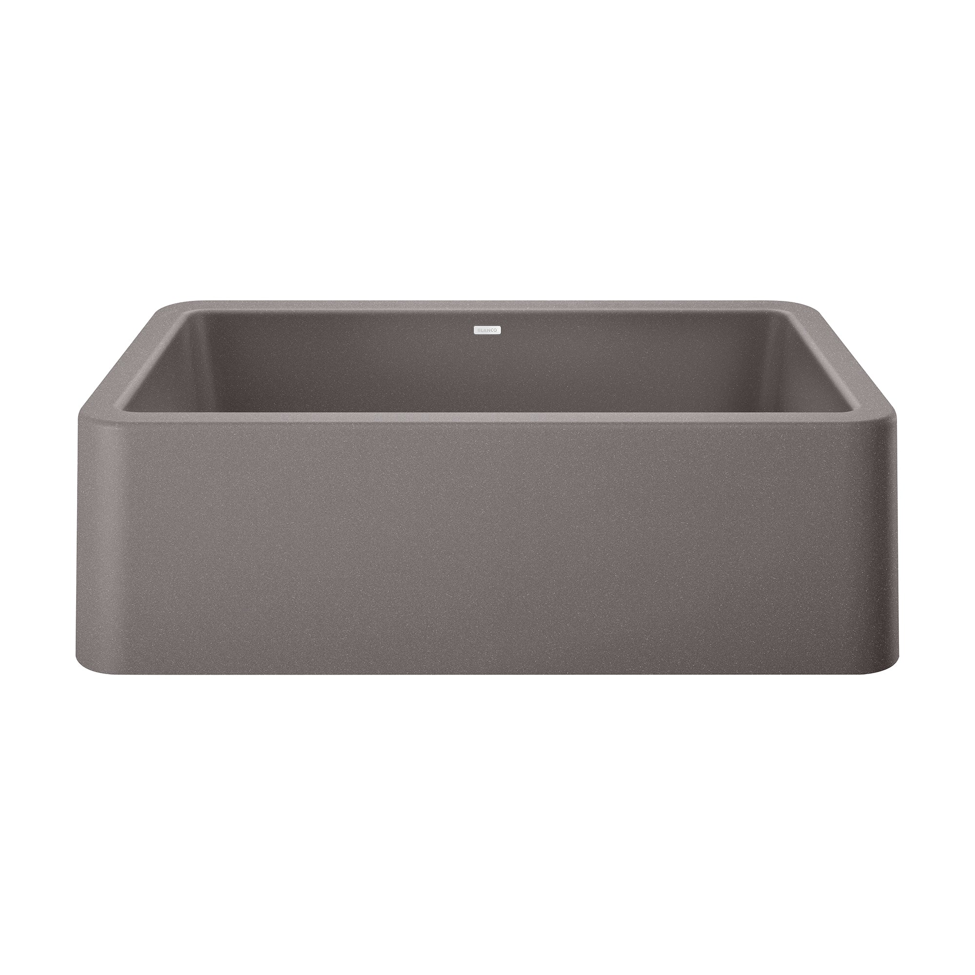 Blanco - 401900 - Ikon SILGRANIT 33" Single Bowl Apron-Front Farmhouse Sink - Metallic Gray