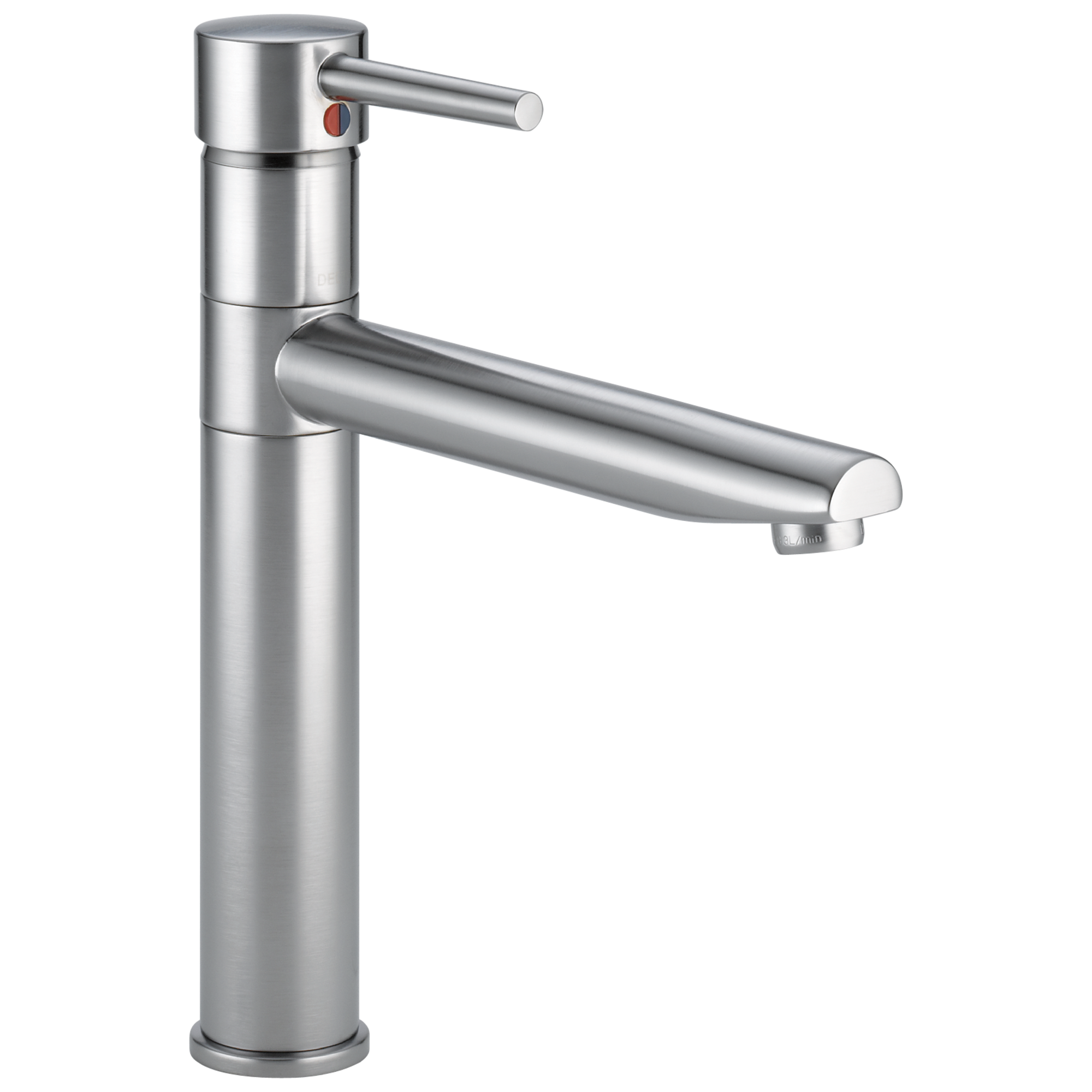 Delta - Single Handle Kitchen Faucet - Arctic Stainless - 1159LF-AR