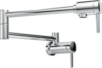 Delta - Contemporary Wall Mount Pot Filler - Chrome - 1165LF