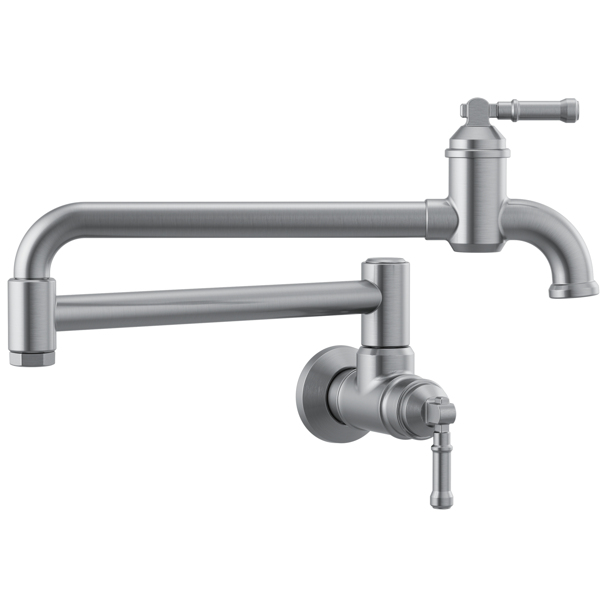 Delta - Wall Mount Pot Filler - Arctic Stainless - 1190LFL-AR