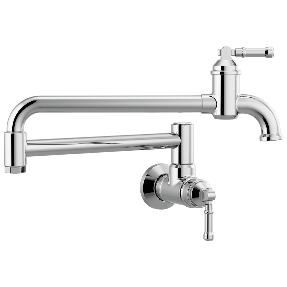 Delta - Wall Mount Pot Filler - Chrome - 1190LFL