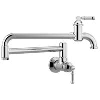 Delta - Wall Mount Pot Filler - Chrome - 1190LFL