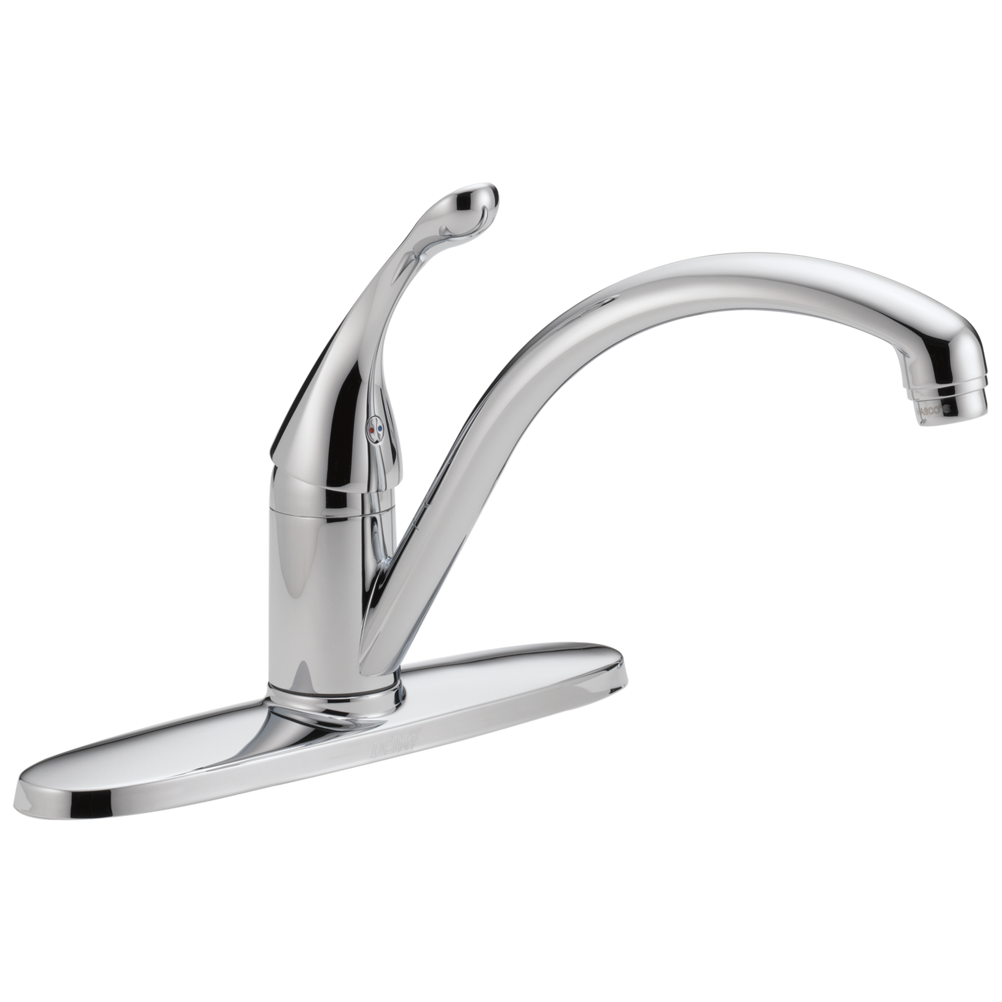 Delta - Single Handle Kitchen Faucet - Chrome - 140-DST