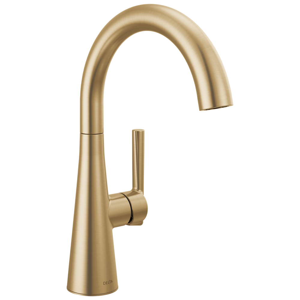 Delta - Single Handle Bar Prep Faucet - Champagne Bronze - 14882LF-CZ