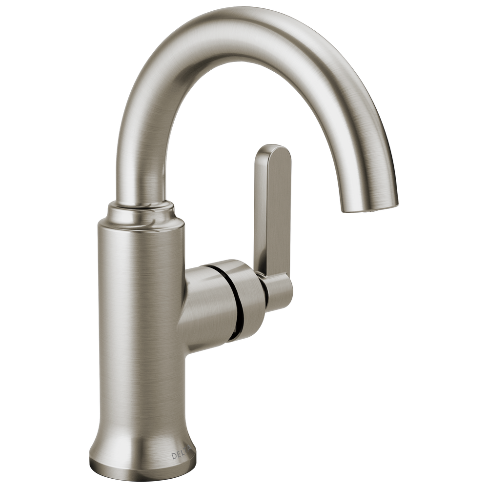 Delta - Single Handle Bathroom Faucet - Spotshield Brushed Nickel - 15769LF-SP