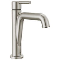 Delta - Single Handle Bathroom Faucet - Stainless - 15849LF-SS