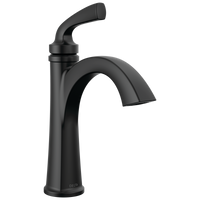 Delta - Single Handle Bathroom Faucet - Matte Black - 15864LF-BL