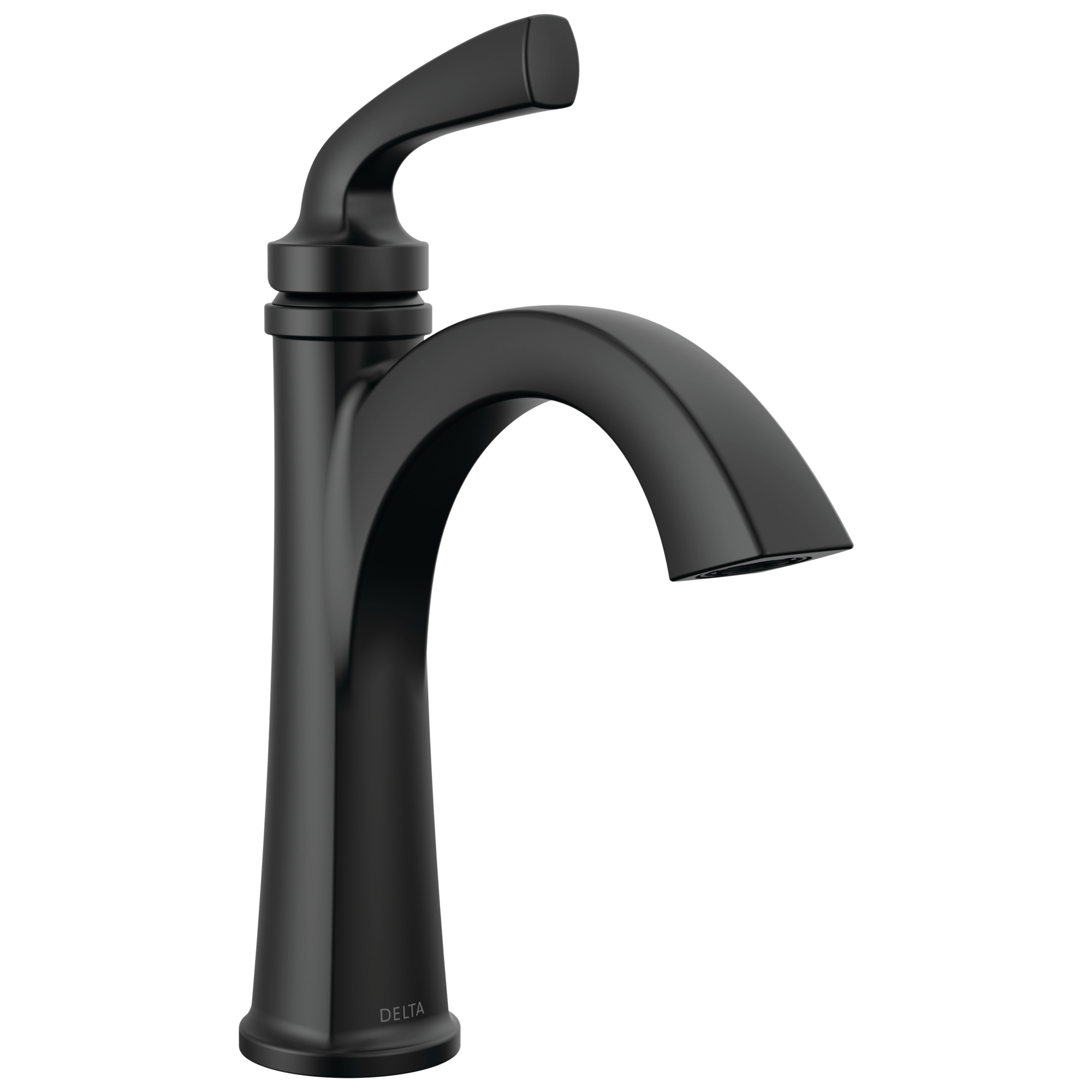 Delta - Single Handle Bathroom Faucet - Matte Black - 15864LF-BL