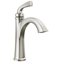 Delta - Single Handle Bathroom Faucet - Spotshield Brushed Nickel - 15864LF-SP