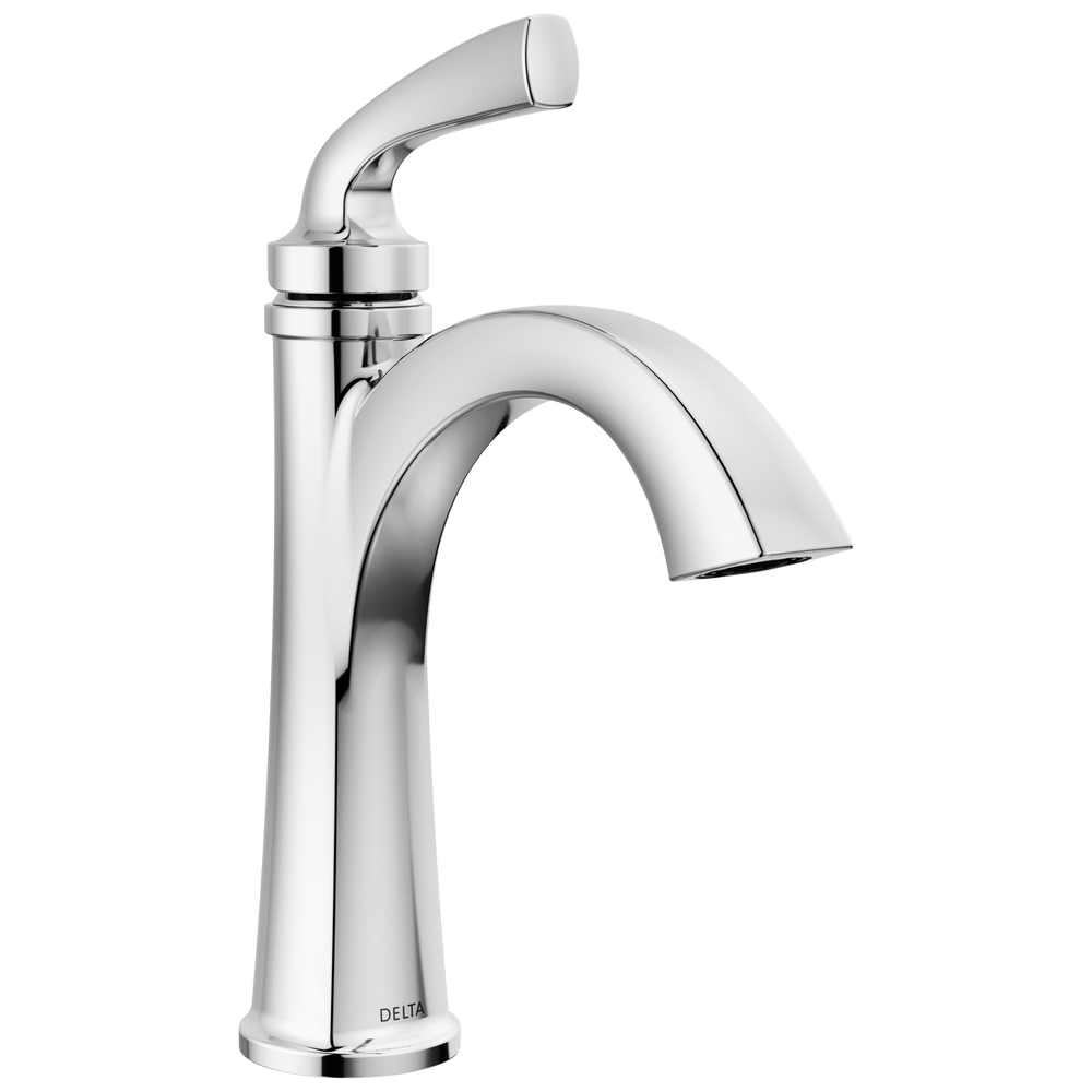 Delta - Single Handle Bathroom Faucet - Chrome - 15864LF