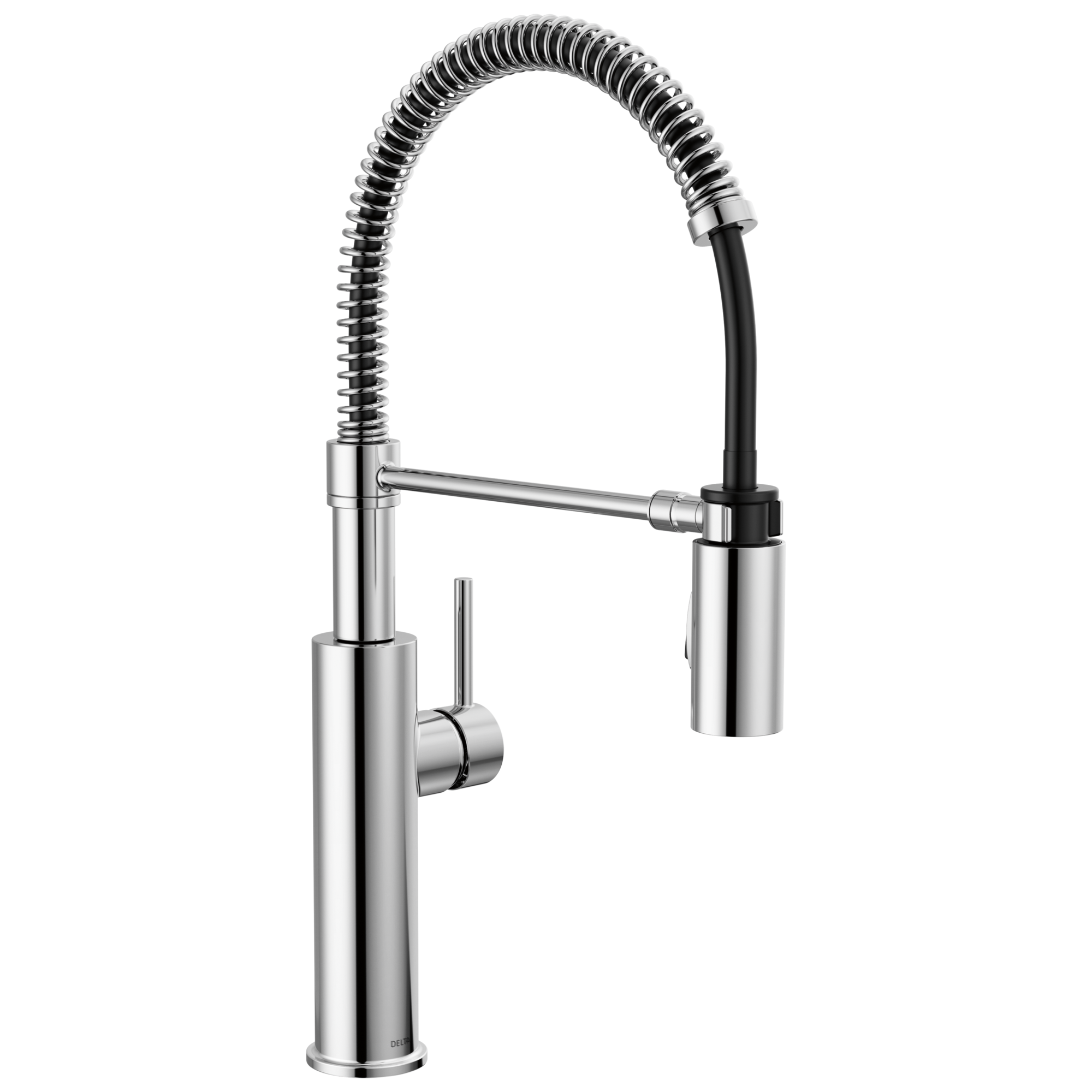 Delta - Single-Handle Pull-Down Spring Kitchen Faucet - Chrome - 18803-DST