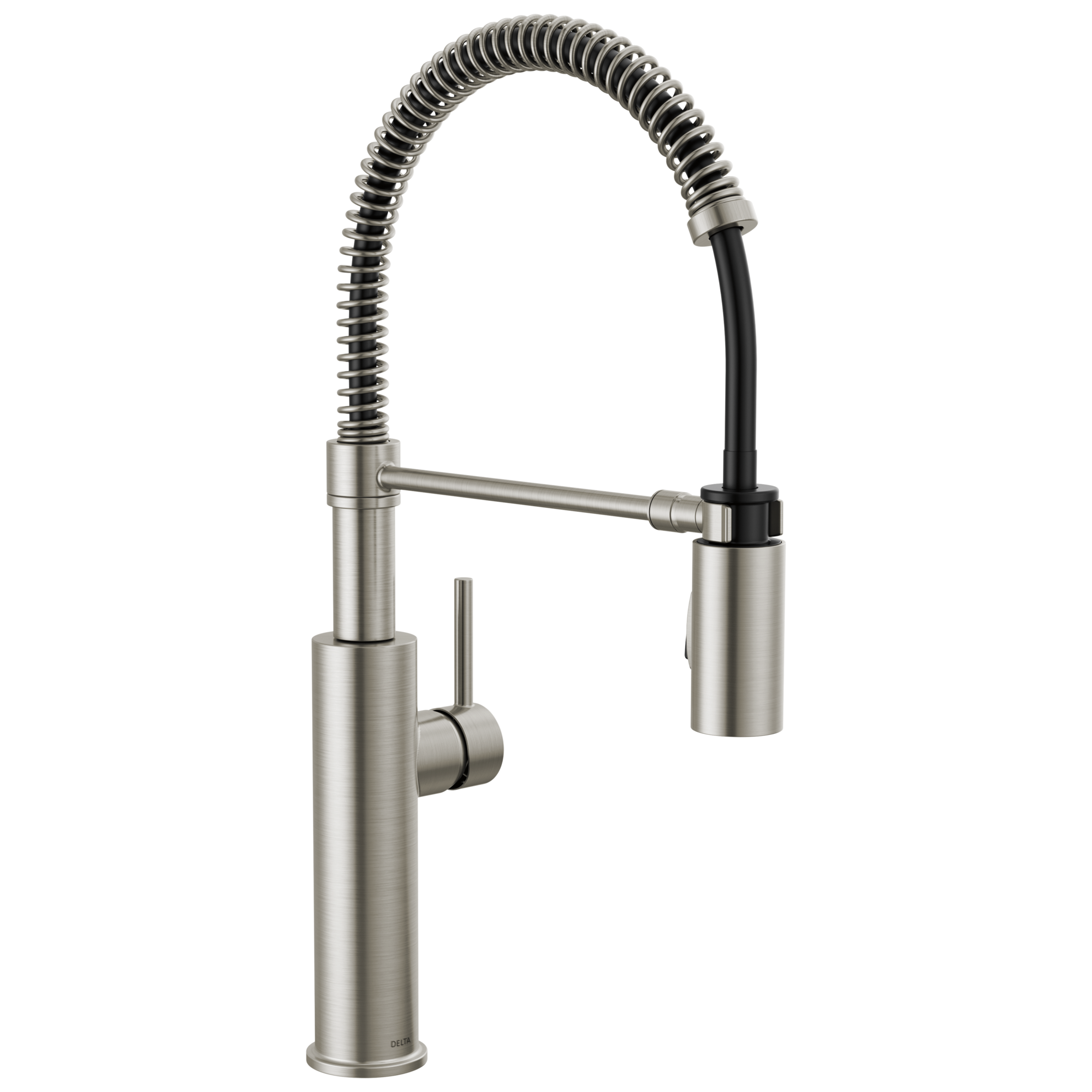 Delta - Single-Handle Pull-Down Spring Kitchen Faucet - Spotshield Stainless - 18803-SP-DST