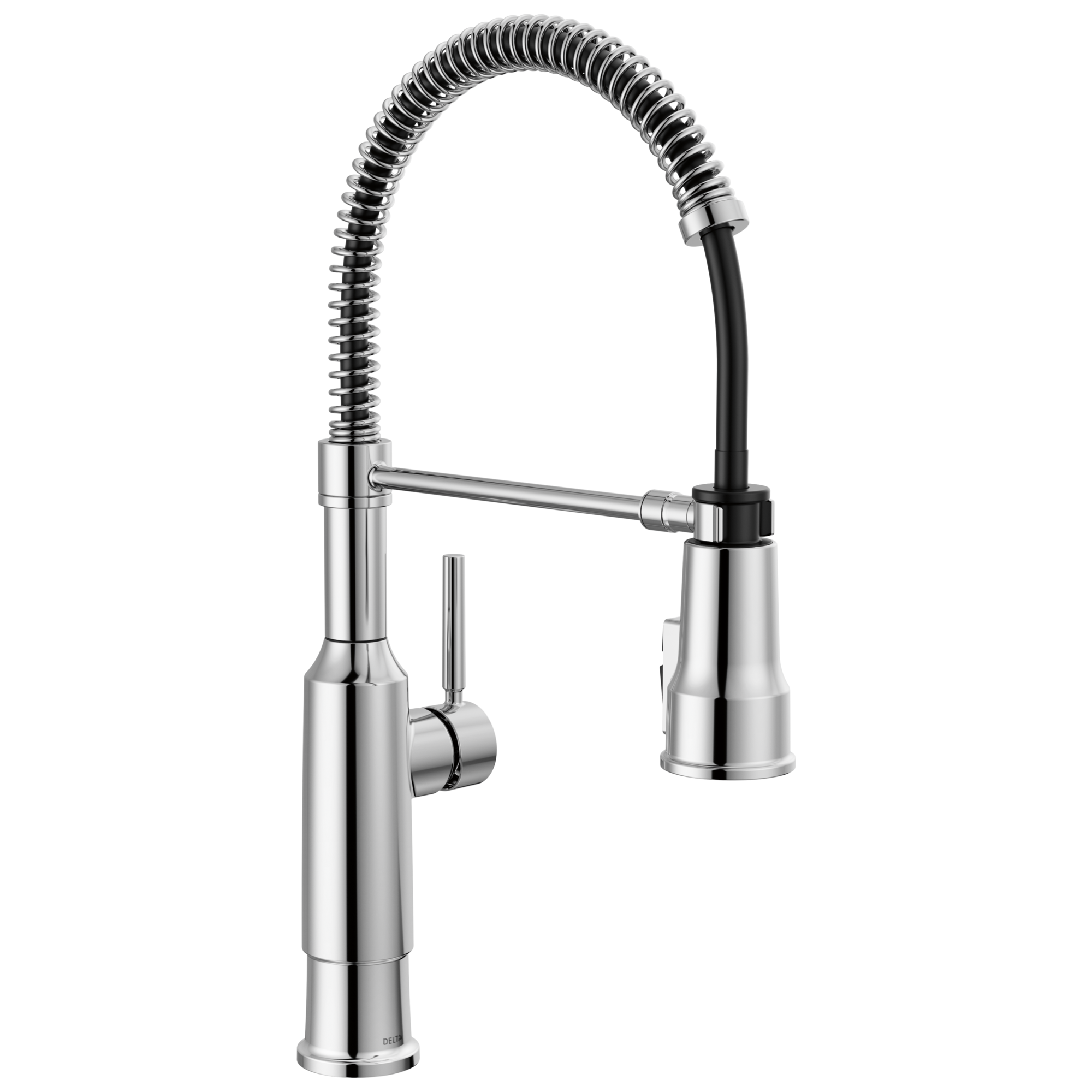 Delta - Single-Handle Pull-Down Spring Kitchen Faucet - Chrome - 18804Z-DST