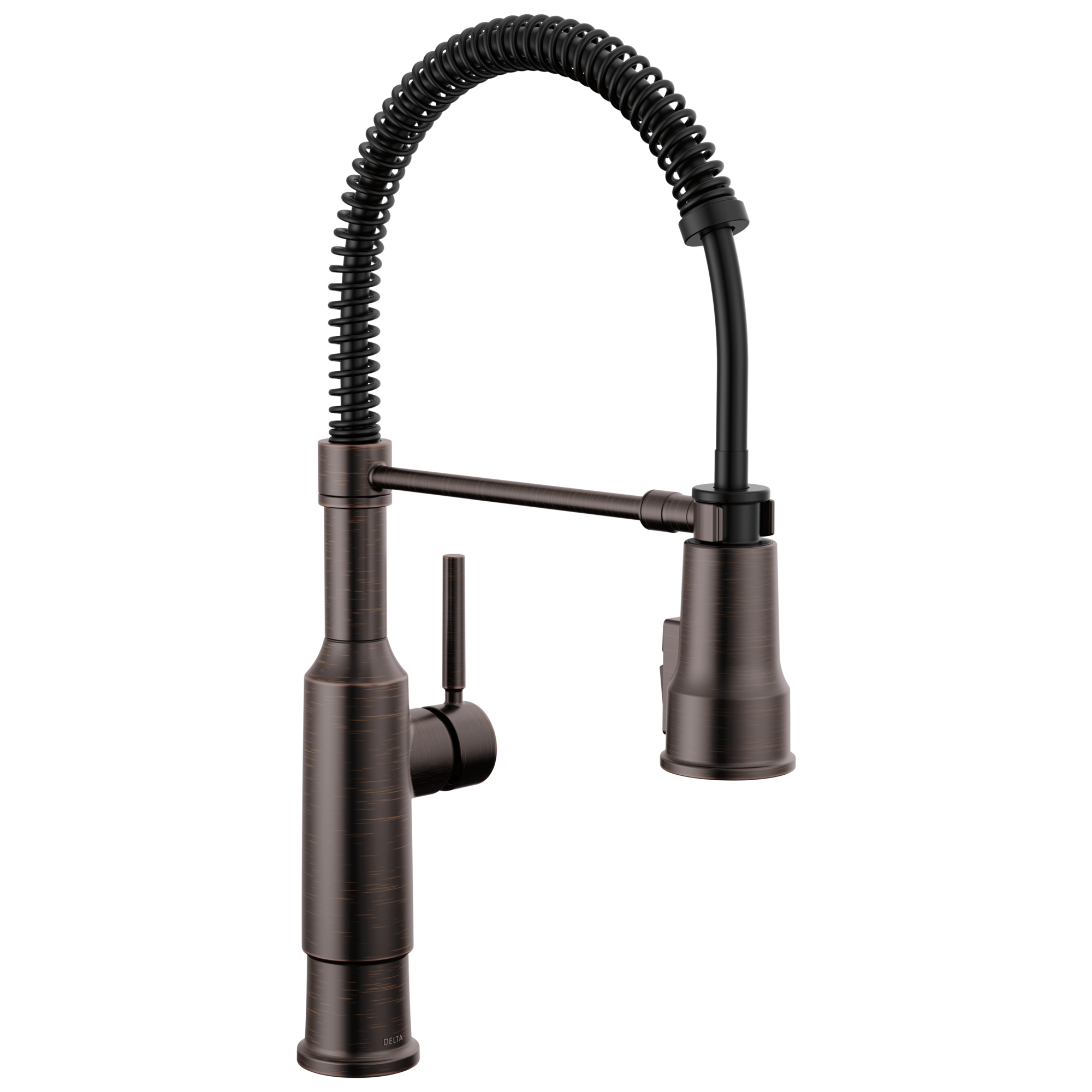 Delta - Single-Handle Pull-Down Spring Kitchen Faucet - Venetian Bronze - 18804Z-RB-DST