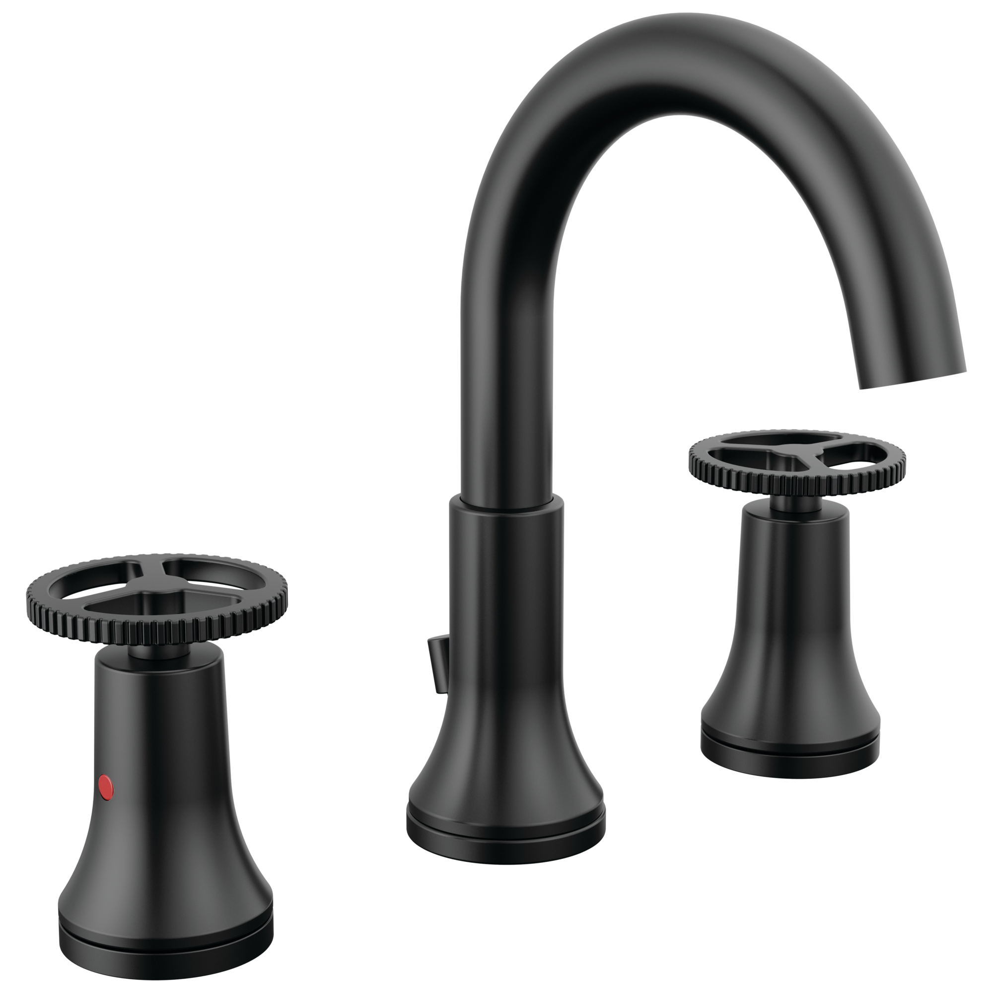 Delta - Two Handle Widespread Bathroom Faucet - Matte Black - 3558-BLMPU-DST