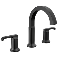 Delta - Two Handle Widespread Bathroom Faucet - Matte Black - 35588-BL-DST