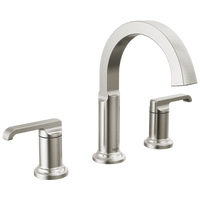 Delta - Two Handle Widespread Bathroom Faucet - Lumicoat® Stainless - 35588-SS-PR-DST