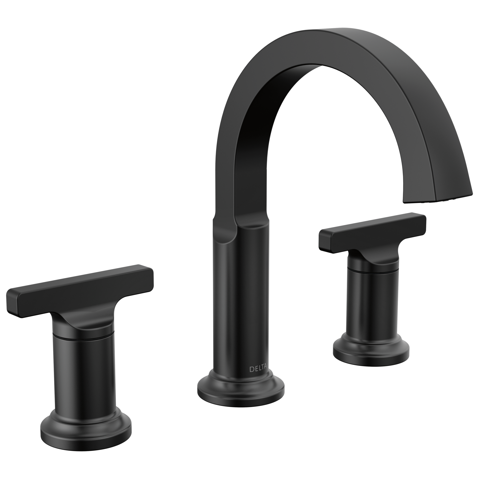 Delta - Two Handle Widespread Bathroom Faucet - Matte Black - 355887-BL-DST