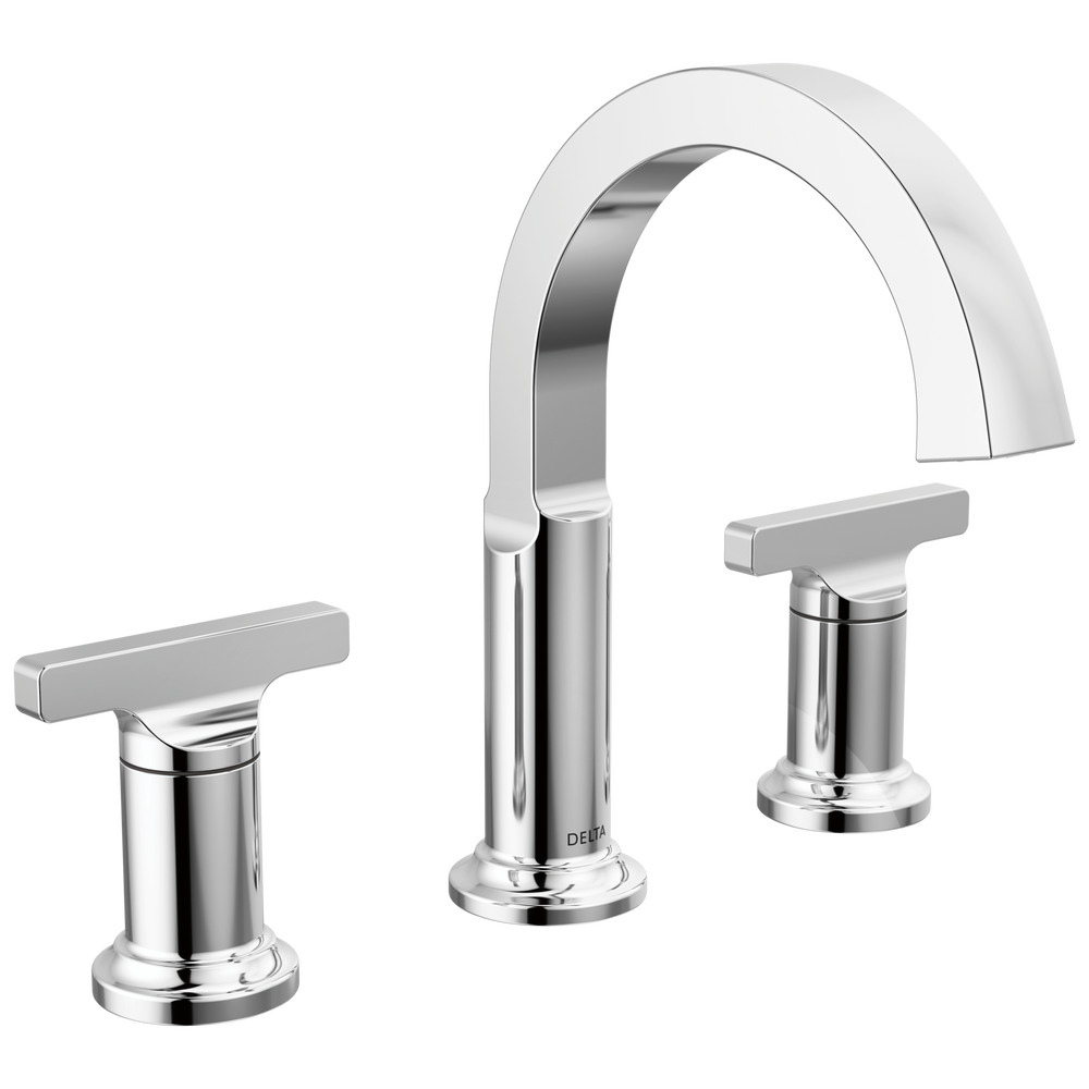 Delta - Two Handle Widespread Bathroom Faucet - Lumicoat® Chrome - 355887-PR-DST