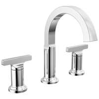 Delta - Two Handle Widespread Bathroom Faucet - Lumicoat® Chrome - 355887-PR-DST