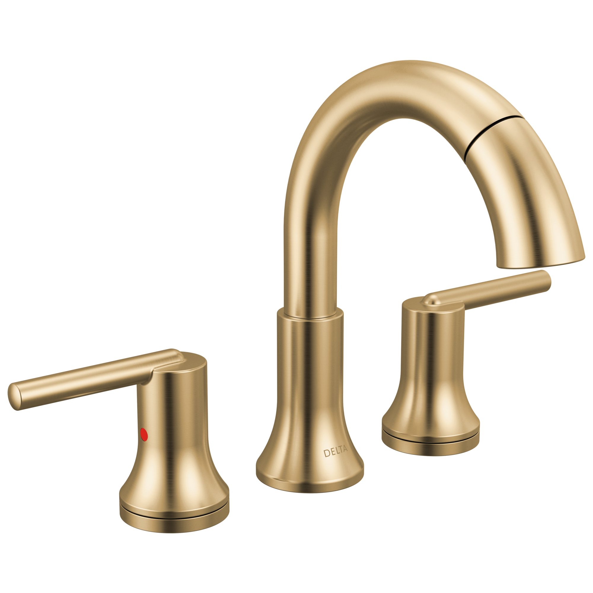 Delta - Two Handle Widespread Pull Down Bathroom Faucet - Champagne Bronze - 3559-CZPD-DST