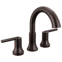 Delta - Two Handle Widespread Pull Down Bathroom Faucet - Venetian Bronze - 3559-RBPD-DST