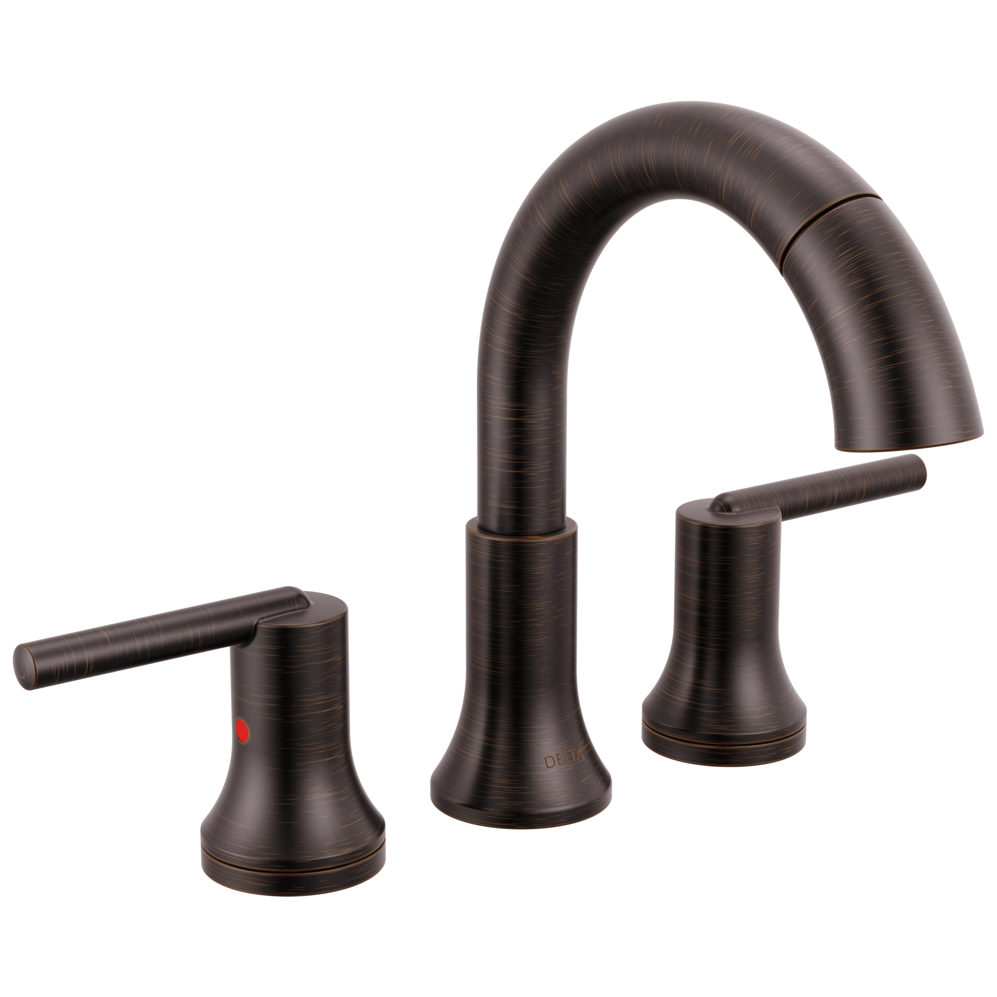 Delta - Two Handle Widespread Pull Down Bathroom Faucet - Venetian Bronze - 3559-RBPD-DST