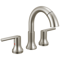 Delta - Two Handle Widespread Pull Down Bathroom Faucet - Stainless - 3559-SSPD-DST